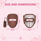 LED Red Light Therapy Face & Neck Mask for Skin Renewal