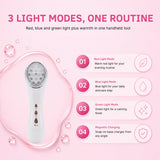 3-in-1 LED Light Therapy Facial Device
