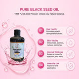 100% Organic Black Seed Oil Nigella Sativa