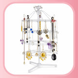 4 Tier Metal Earring Holder Stand