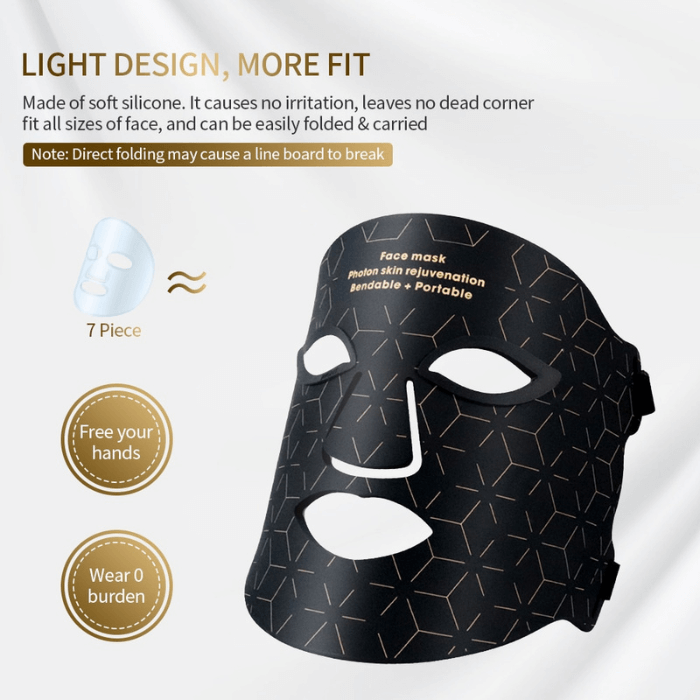 240-Light Infrared LED Mask for Face and Neck Advanced Skin Care