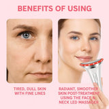 Anti Wrinkle Face Neck Massager Beauty Device