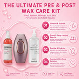(BUNDLE) Pre And Post Waxing Hair Removal Kit