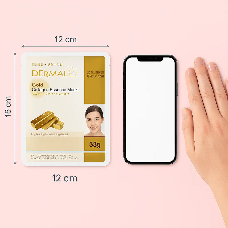 Collagen Korean Face Mask for Radiant Glow and Deep Hydration