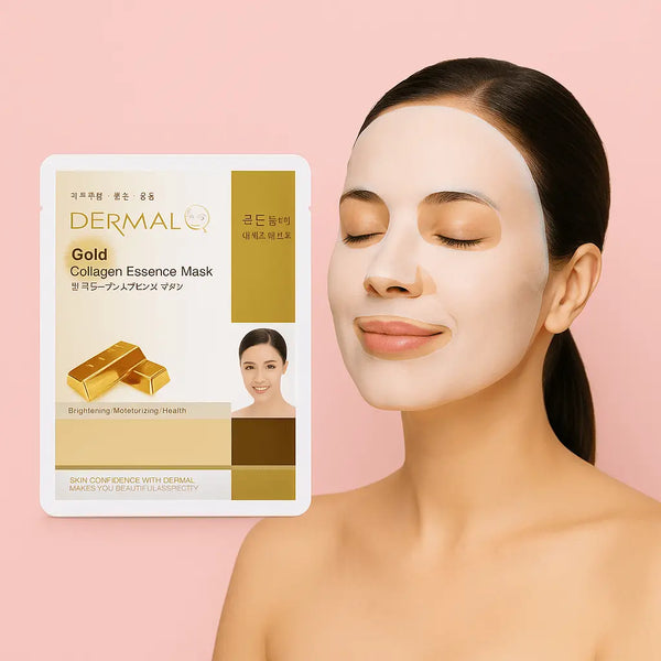 Collagen Korean Face Mask for Radiant Glow and Deep Hydration