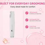 Painless Electric Eyebrow Trimmer & Epilator for Women