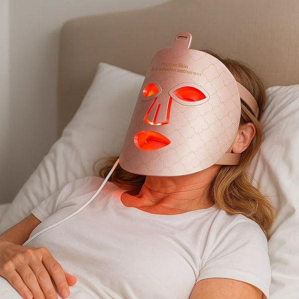 LED Face Mask for Skin Rejuvenation and Wrinkle Reduction