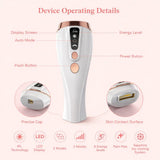 IPL Hair Removal Machine Permanent Hair Reduction