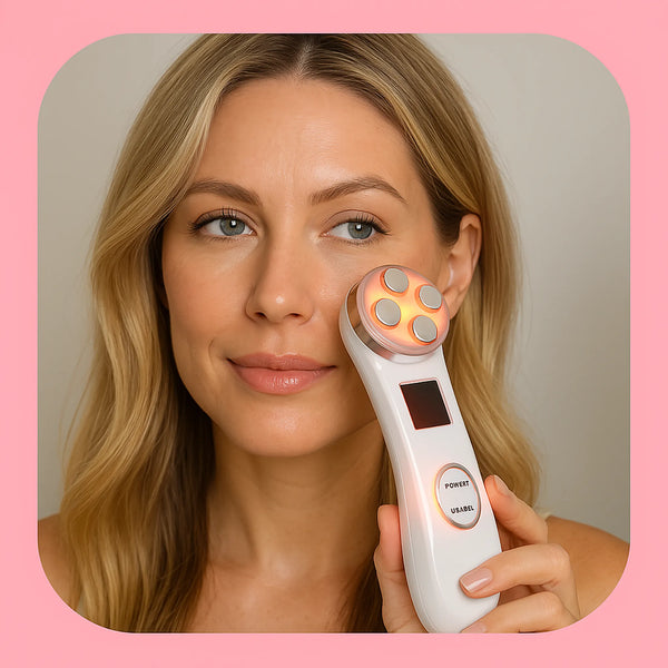 Ultrasonic Rejuvenation Facial Skin Care Therapy Massager