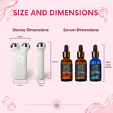 Microcurrent Face Lift And Tone Anti-Aging Serum Bundle