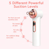 Microdermabrasion Pore Extractor For Clearer Skin And Light Therapy