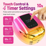 Nail Lamp For Fast Drying And Portable Gel Cure