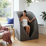 Therapeutic Steam Sauna Kit lifestyle