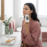 Upgraded IPL Laser Hair Removal Device used on face