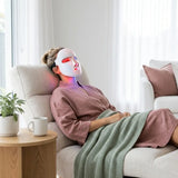 Skin Rejuvenation LED Mask worn