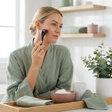 Titanium Derma Roller in use