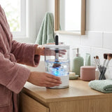 Electric Makeup Brush Cleaner in use