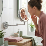 Embellir Extendable Bathroom Mirror in use