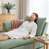 DePuff LED Eye Mask worn