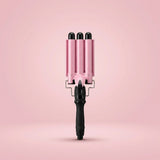 Hair Curler Ceramic Triple Barrel Curling Iron