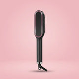 Hair Straightener Brush And Iron Comb