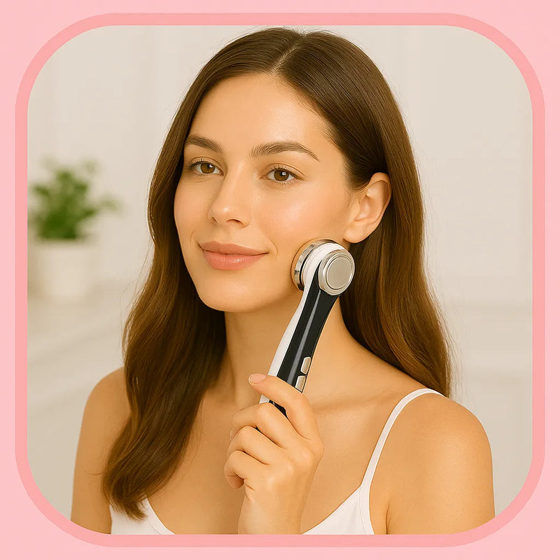 LED Light Skin Tightening Face Massager