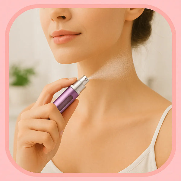 Mini Portable Pump Spray Refillable Perfume Bottle