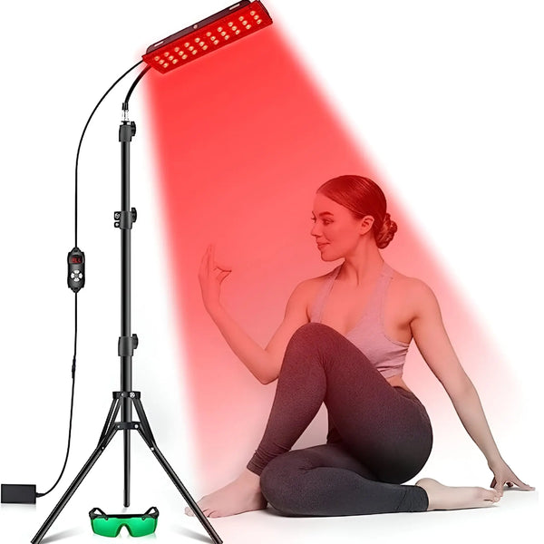 Red Light Therapy Lamp with Stand