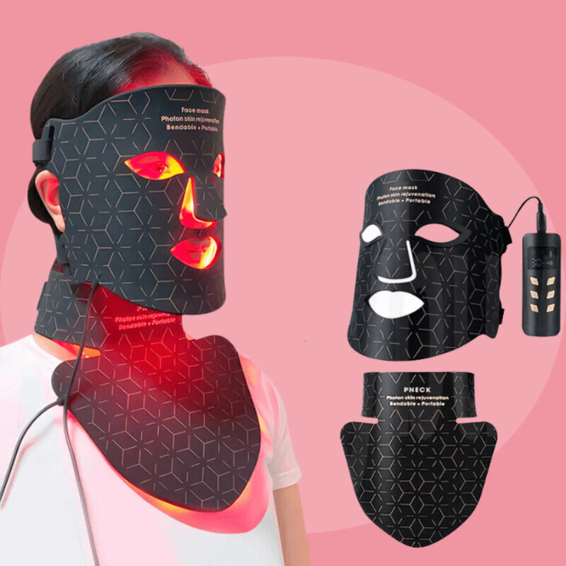 240-Light Infrared LED Mask for Face or Neck Advanced Skin Care