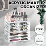 Acrylic Beauty Box Makeup And Jewellery Organiser