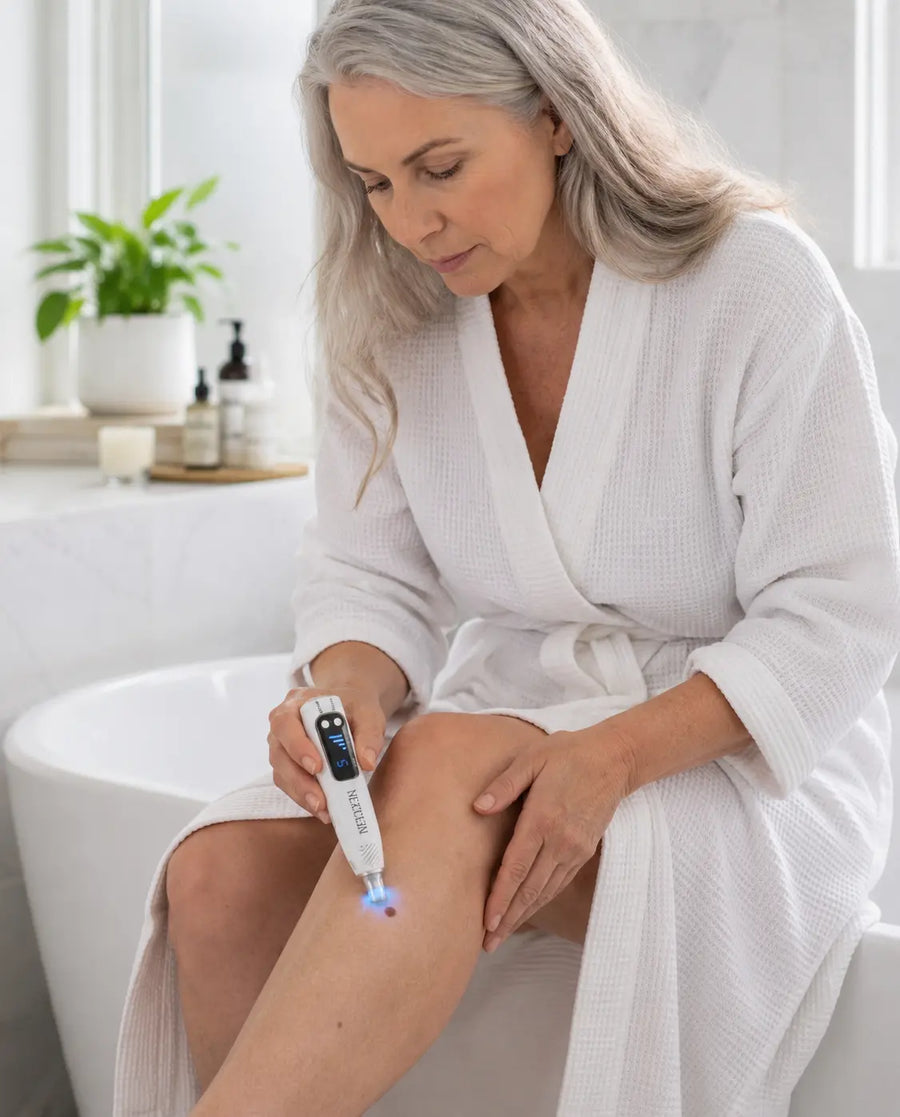 Target spots at home, not in a $150 clinic chair