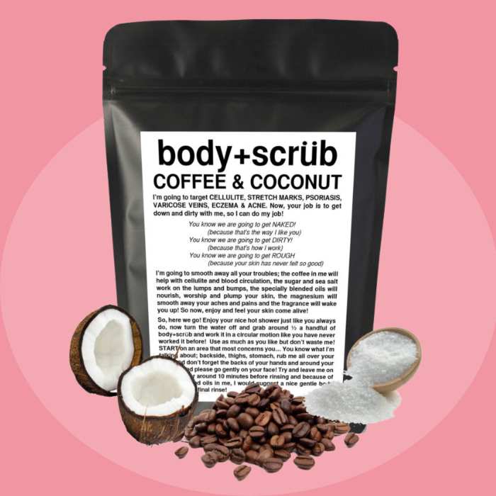 exfoliating body scrub