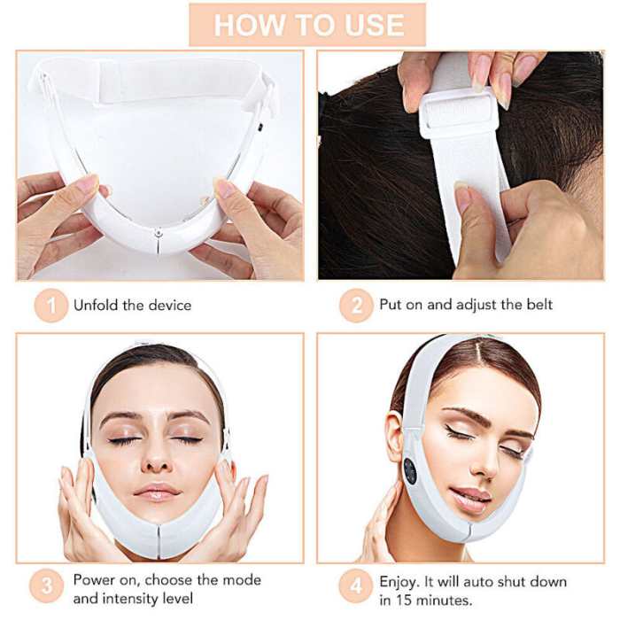 V Shape Face Slimming LED Device